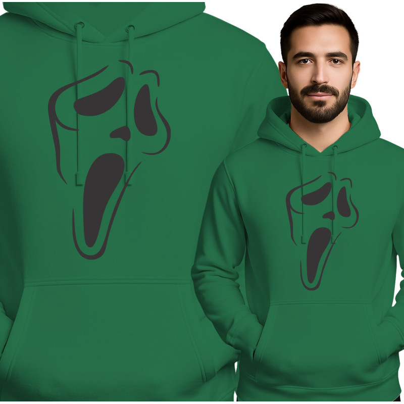 Bluza męska 'grafika Scream'