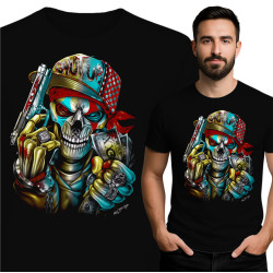 Skull & Cash Graphic Tee
