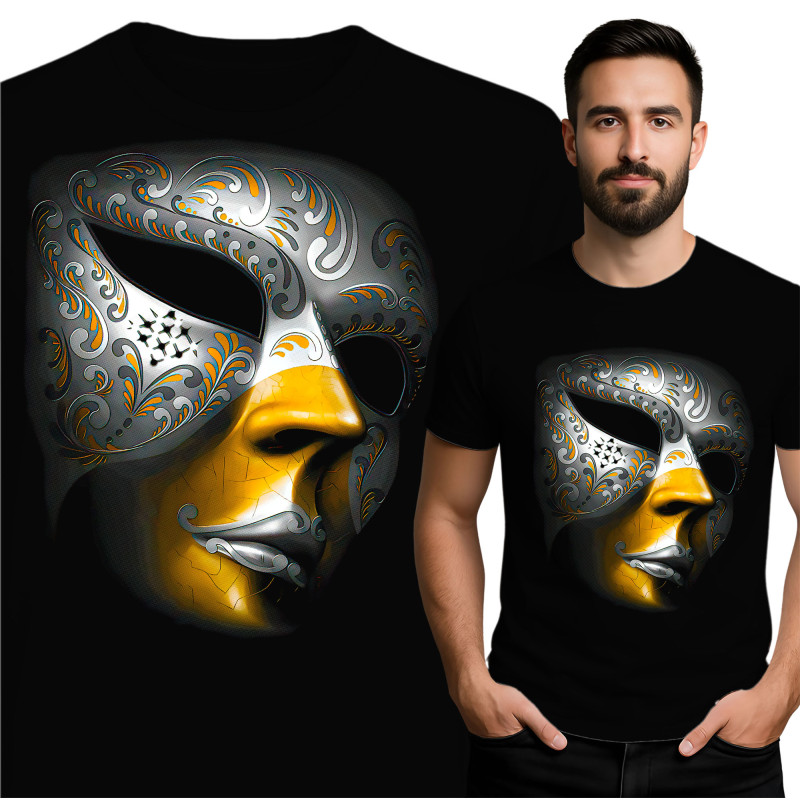 Elegante Masker T-Shirt