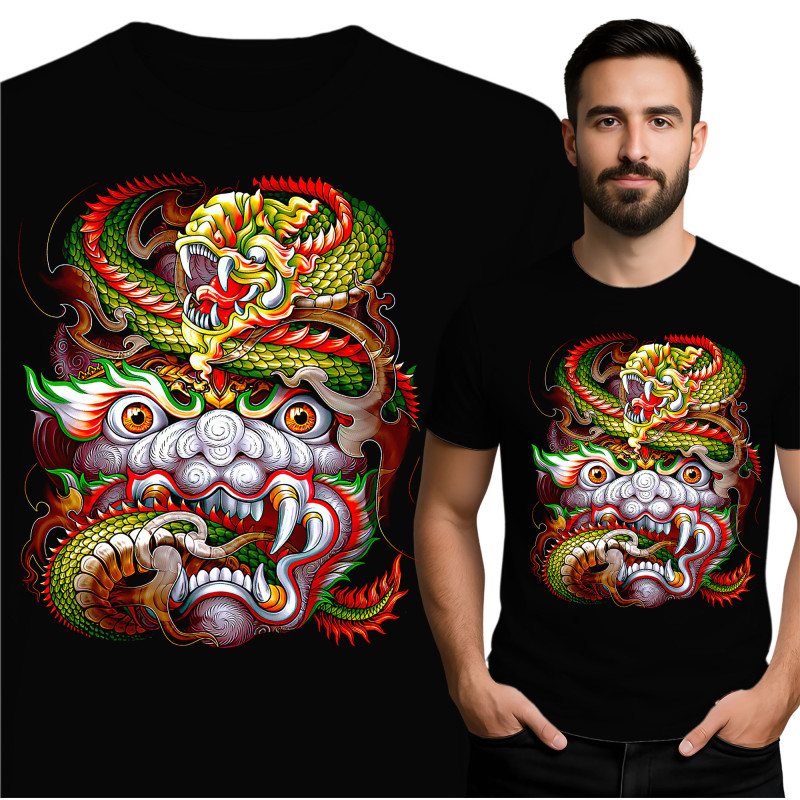 Dragon Graphic Tee - Unleash Your Inner Warrior