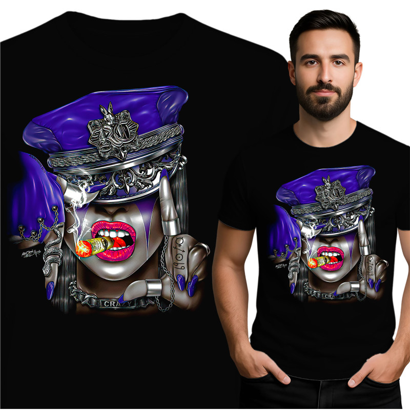 Dappere en unieke graphic tee voor de onverschrokken