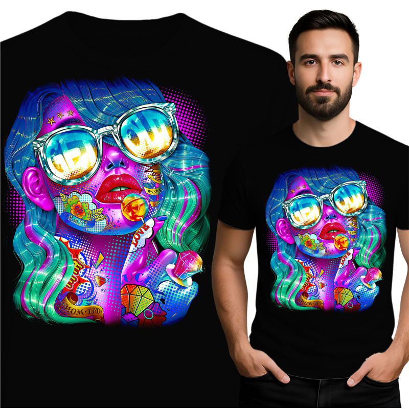 Vibrant Graphic T-Shirt for Trendsetters