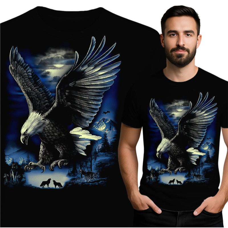Majestic Eagle Graphic Tee