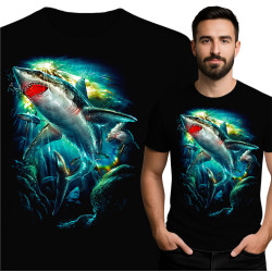 Episch Haai Graphic T-Shirt