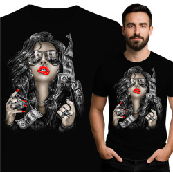 Stijlvol Zwart T-Shirt met...