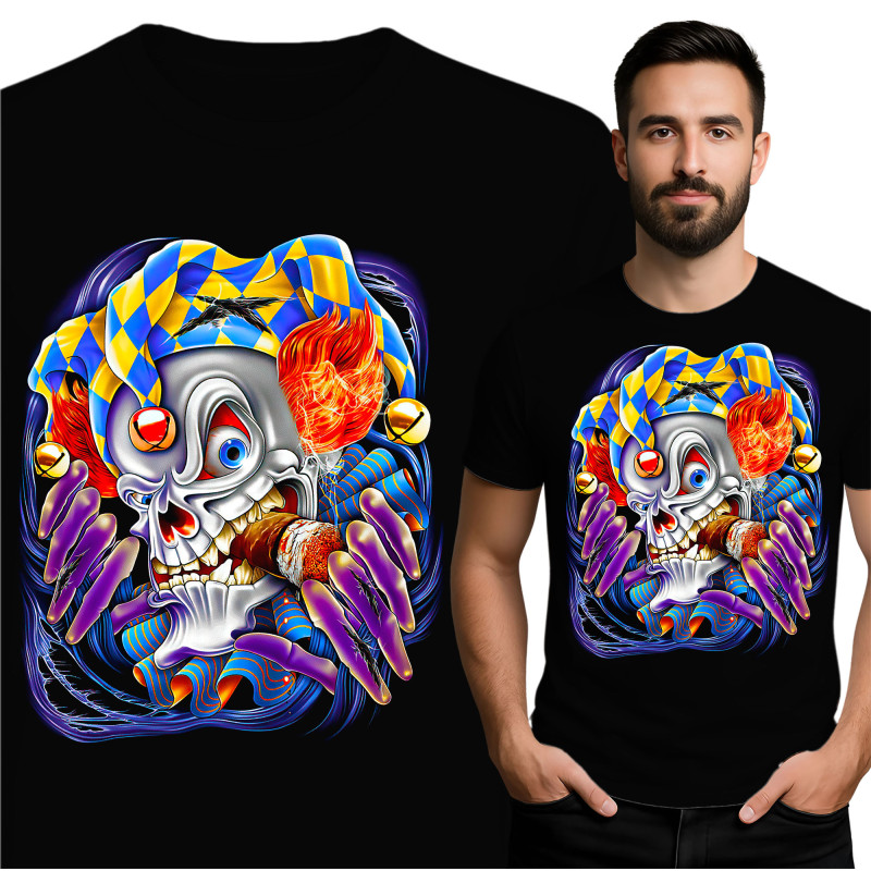 Skelet Clown T-Shirt