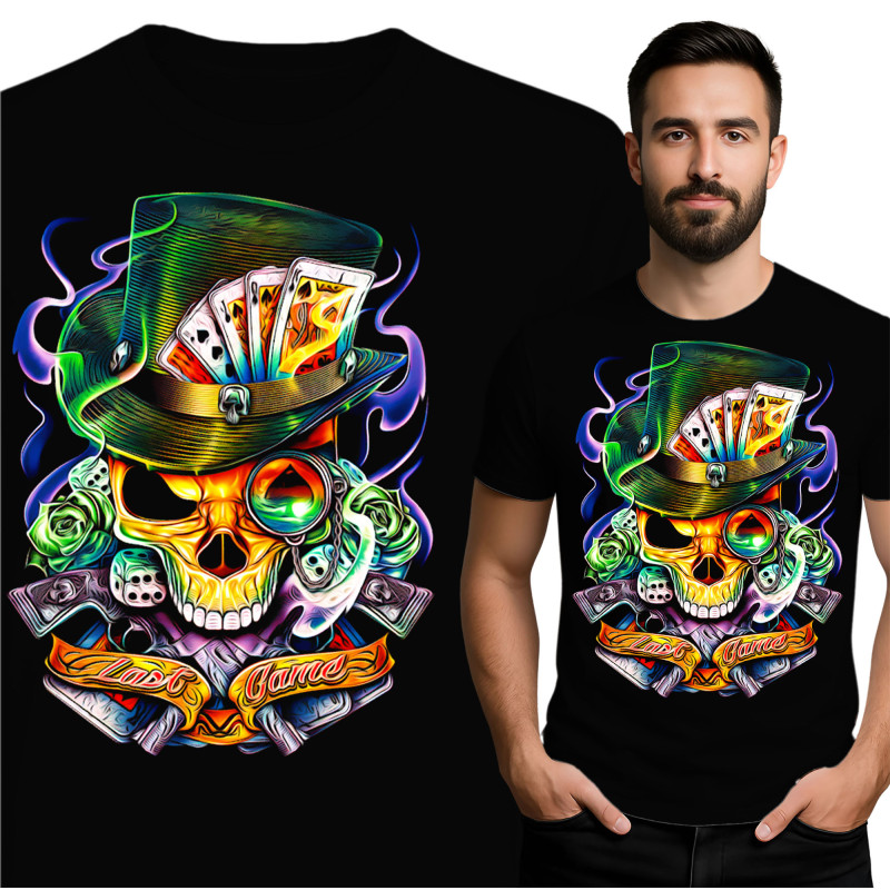 Last Game Skull T-Shirt