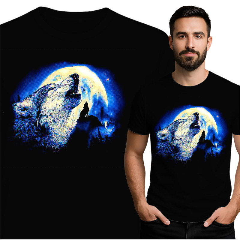 Wolf Huilen T-Shirt