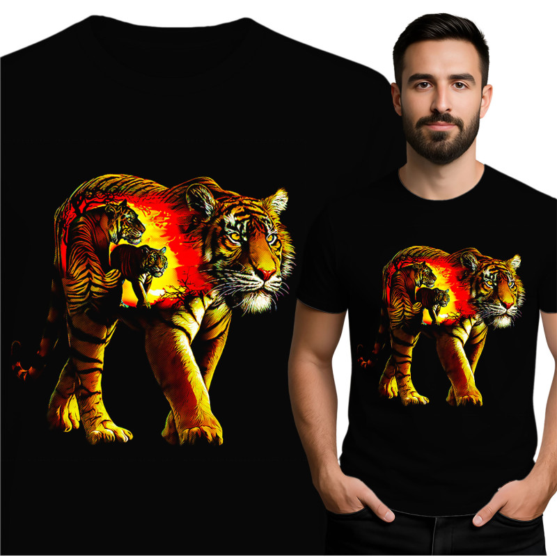 Majestueuze Tijger T-Shirt