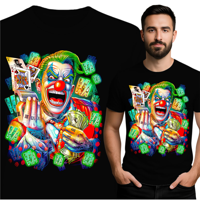 Vibrant Clown T-Shirt