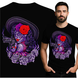 Stijlvol Skull Queen T-Shirt