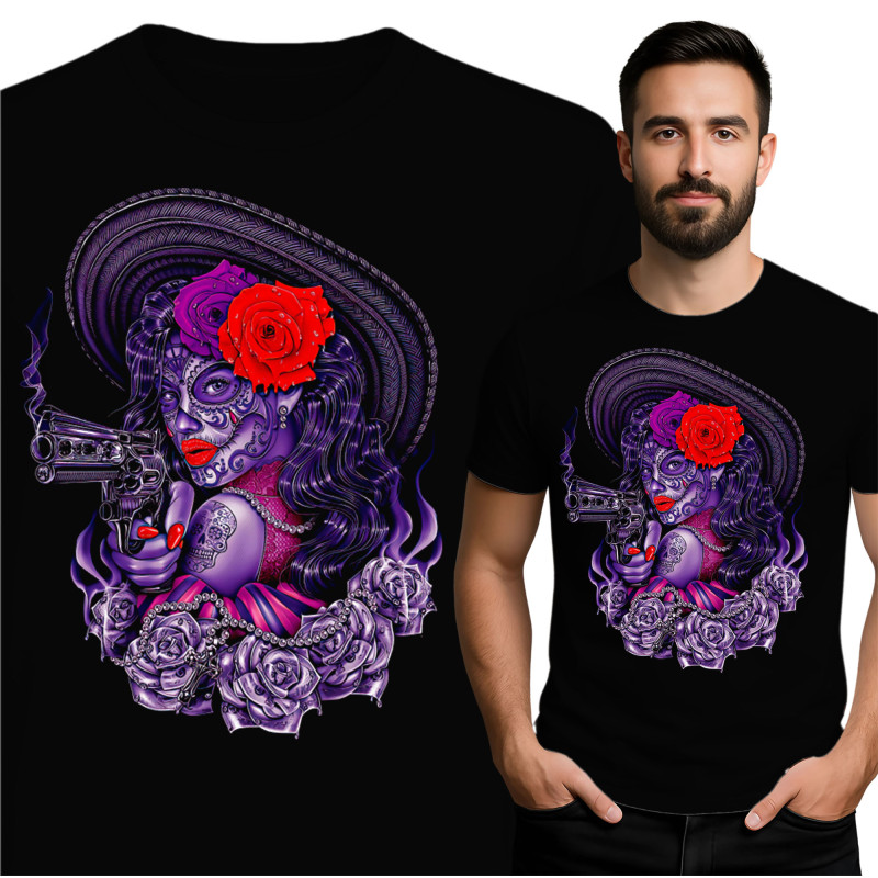 Stijlvol Skull Queen T-Shirt
