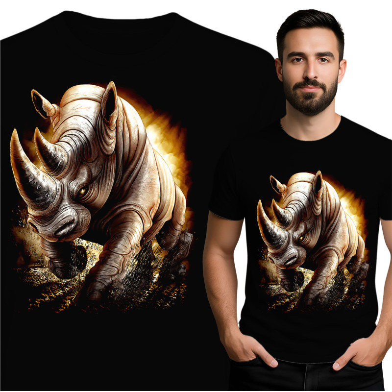 Stunning Rhino Graphic T-Shirt