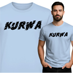 Koszulka KURWA – mocny napis, mocny przekaz