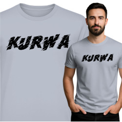 Koszulka KURWA – mocny napis, mocny przekaz