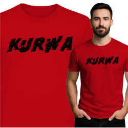 Koszulka KURWA – mocny napis, mocny przekaz