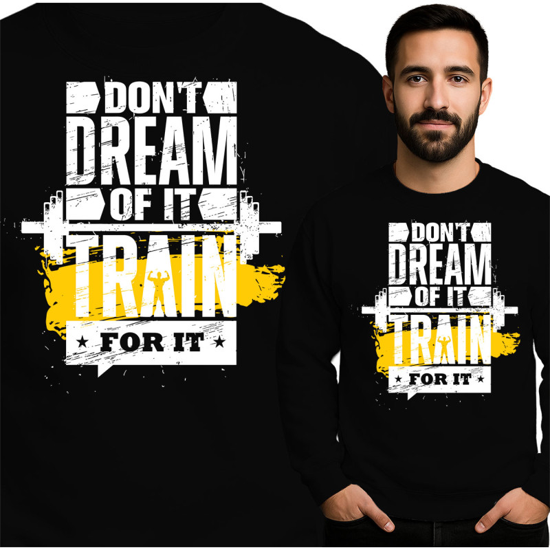Motiverende Fitness Sweater