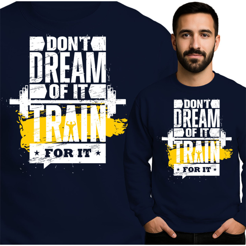 Motiverende Fitness Sweater