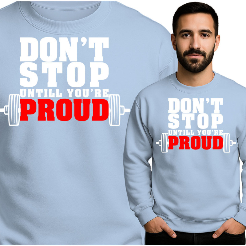 Motivational Workout Sweatshirt