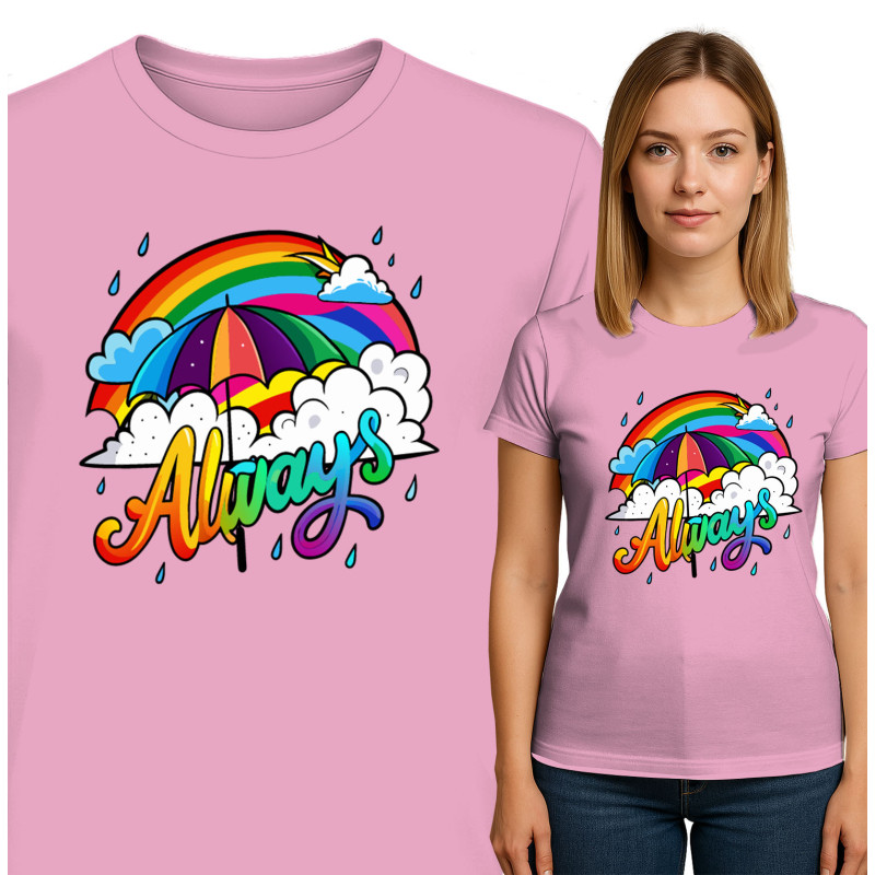 różowy