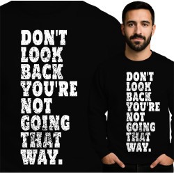 Motiverende Blauw Sweatshirt