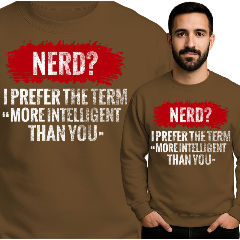 Grappige Nerd Hoodie
