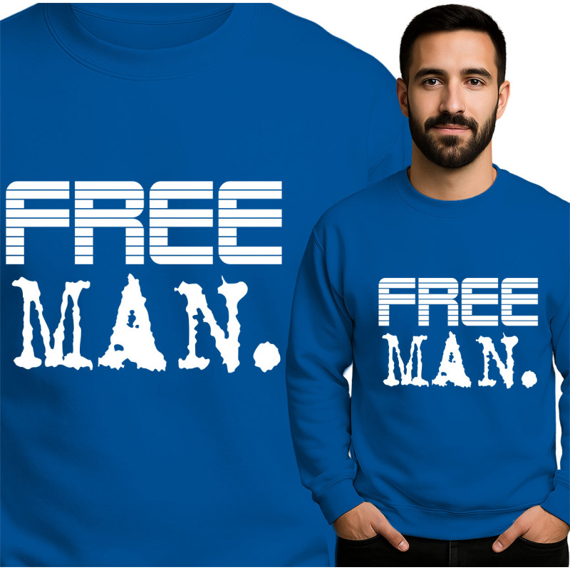 Stylish Free Man Sweatshirt