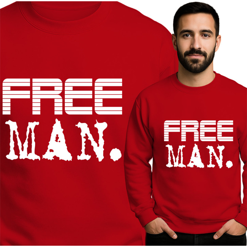 Stylish Free Man Sweatshirt