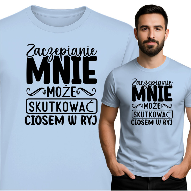 Koszulka Zaczepianie mnie… – Bezpośredni przekaz z dystansem