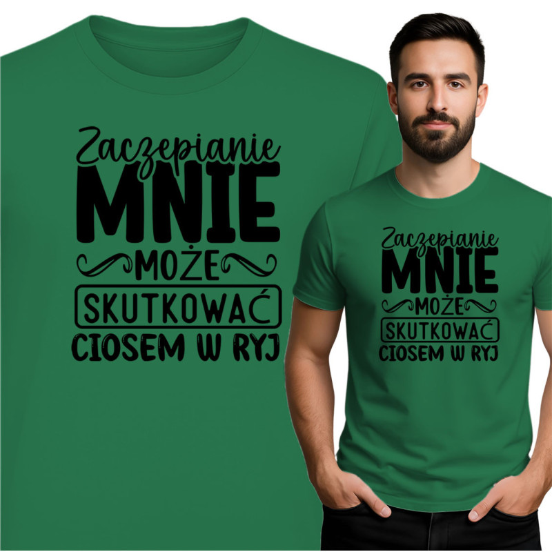 Koszulka Zaczepianie mnie… – Bezpośredni przekaz z dystansem