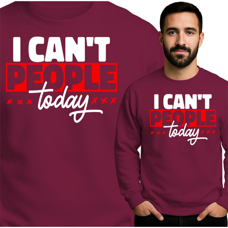 'Ik Kan Vandaag Geen Mensen' Sweater