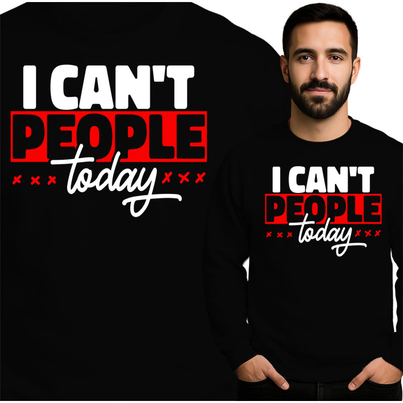 'Ik Kan Vandaag Geen Mensen' Sweater