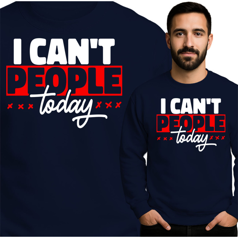 'Ik Kan Vandaag Geen Mensen' Sweater
