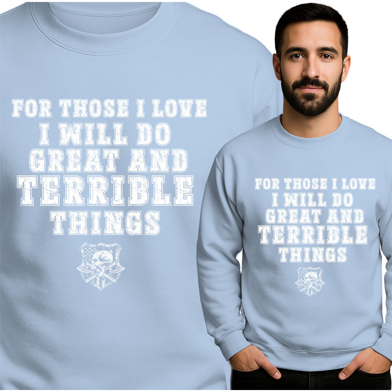 Geweldige en Vreselijke Sweatshirt