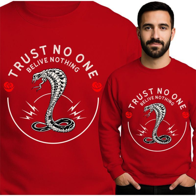 Vertrouw Niemand Slang Sweatshirt