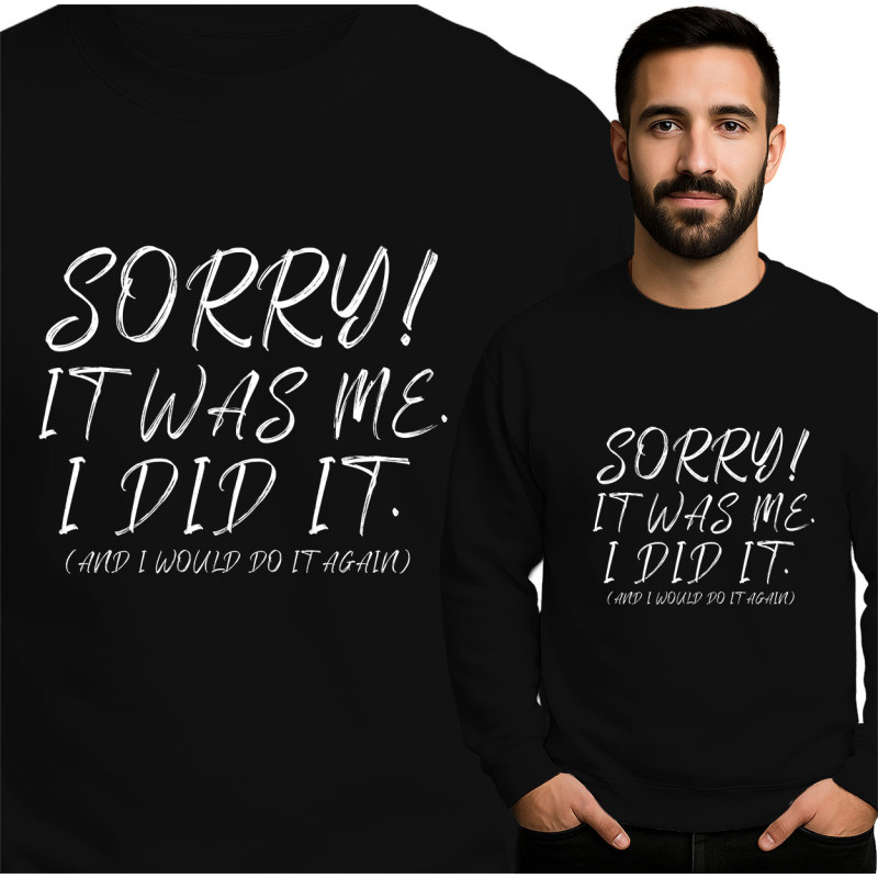 Grappige Verontschuldigingen Sweater