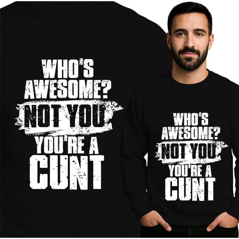 Wie is Geweldig? Sweatshirt