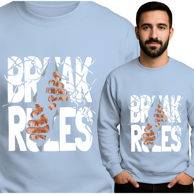 Gedurfde Break Rules Sweatshirt
