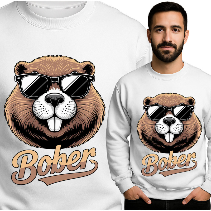 Bober Grafisch Sweatshirt