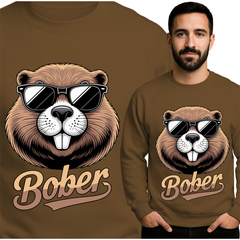 Bober Grafisch Sweatshirt