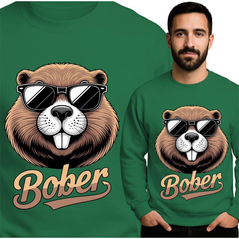 Bober Grafisch Sweatshirt
