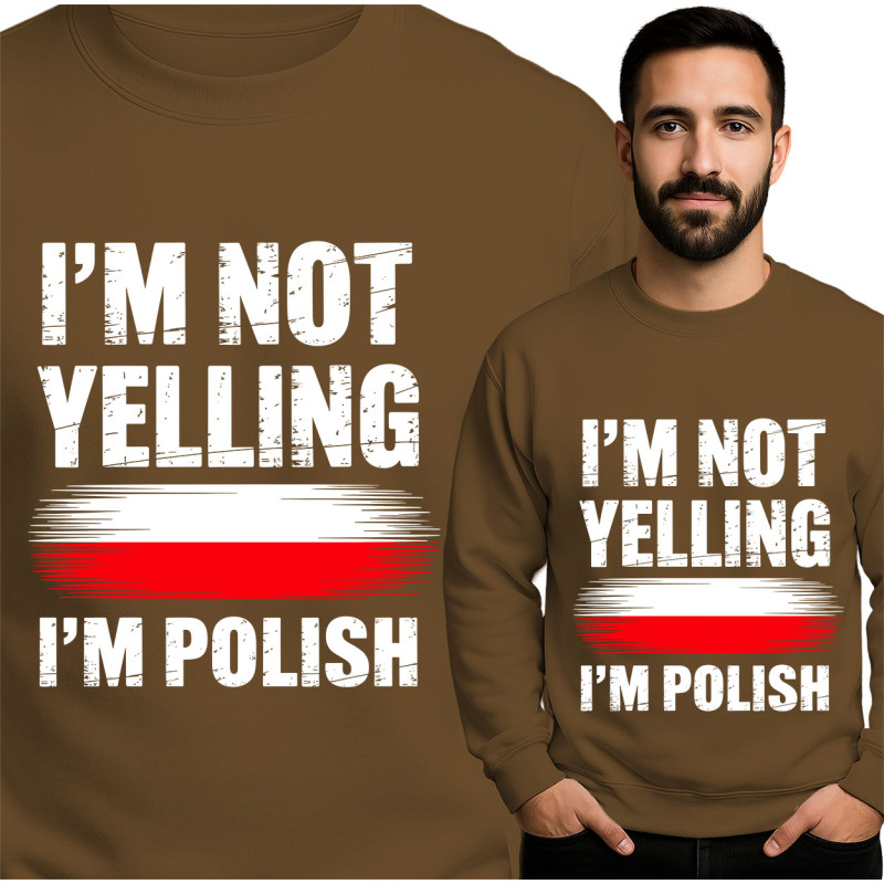 Ik Schreeuw Niet, Ik Ben Pools Sweatshirt
