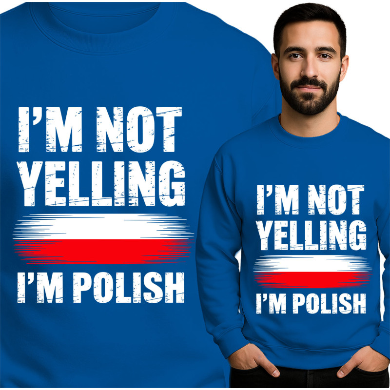 Ik Schreeuw Niet, Ik Ben Pools Sweatshirt