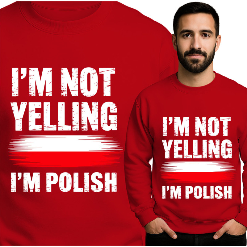 Ik Schreeuw Niet, Ik Ben Pools Sweatshirt