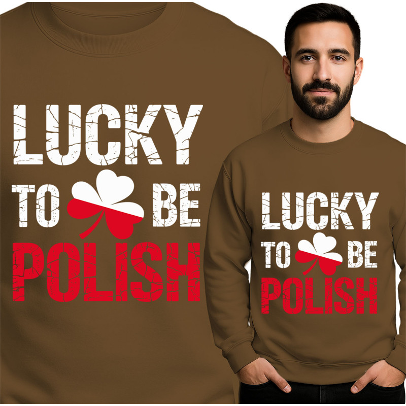 Lucky to Be Polish Sweater