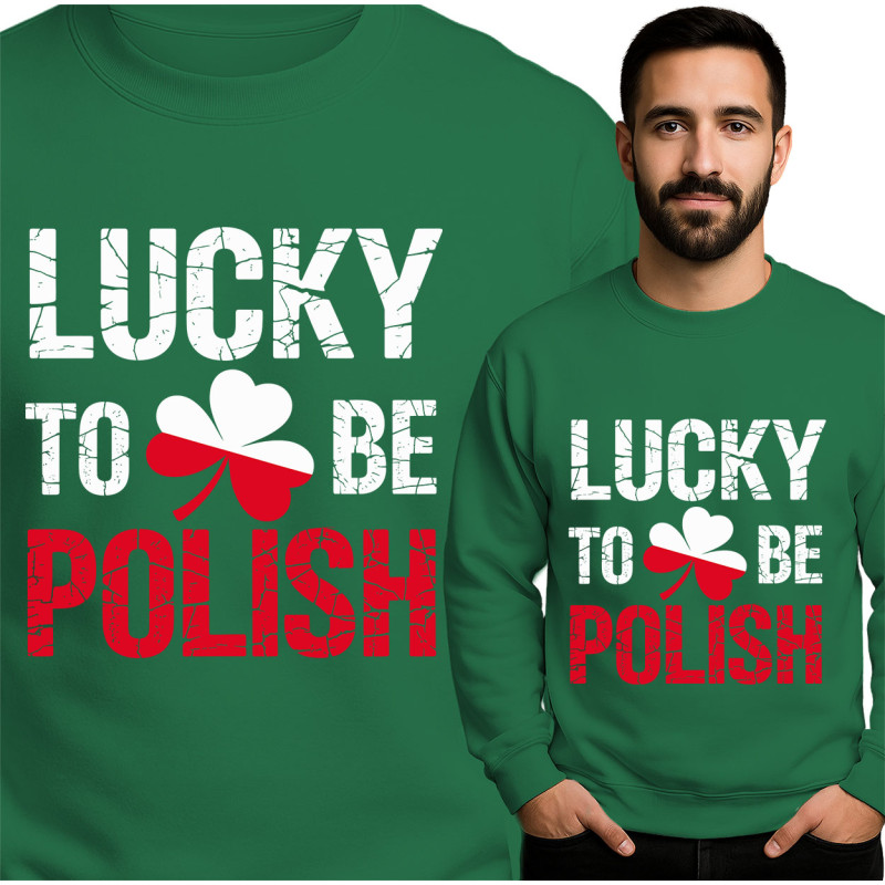 Lucky to Be Polish Sweater