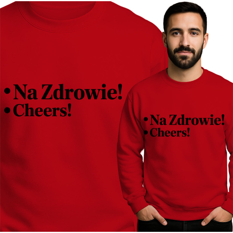 czerwony