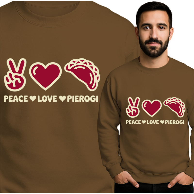 Peace, Love & Pierogi Sweatshirt