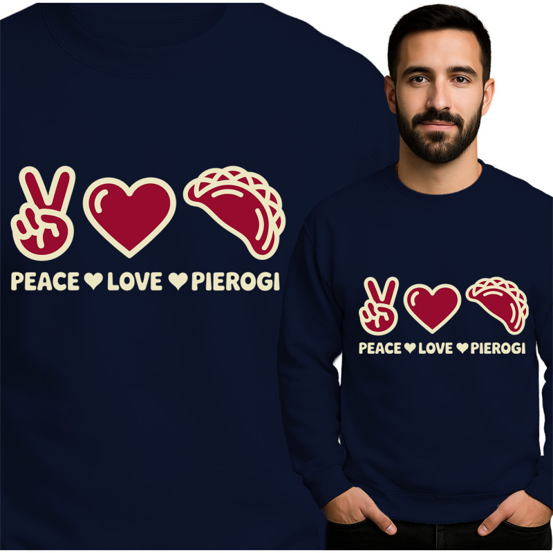 Peace, Love, and Pierogi Sweatshirt