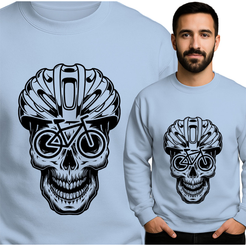 Skull Fiets Sweatshirt